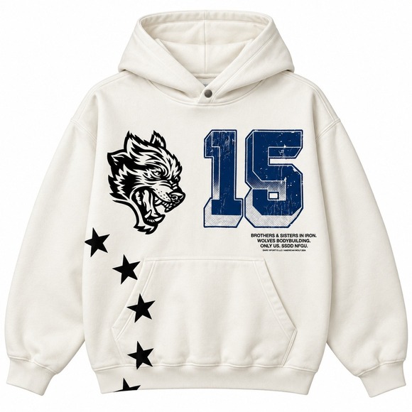 Darc Sport Other - Darc Sport City of Angels Pierce Hoodie Cream Medium NWT Wolves